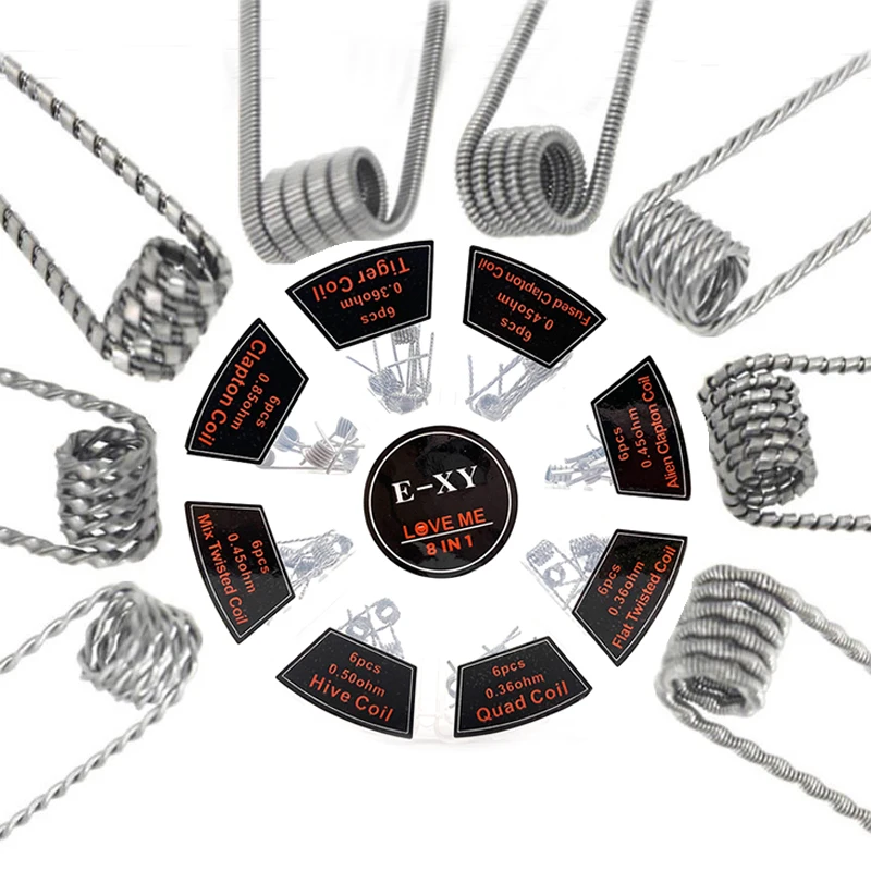 Vmiss 8 In 1 Prebuilt Coil Cla - Clapton Wire Pre Built review and price