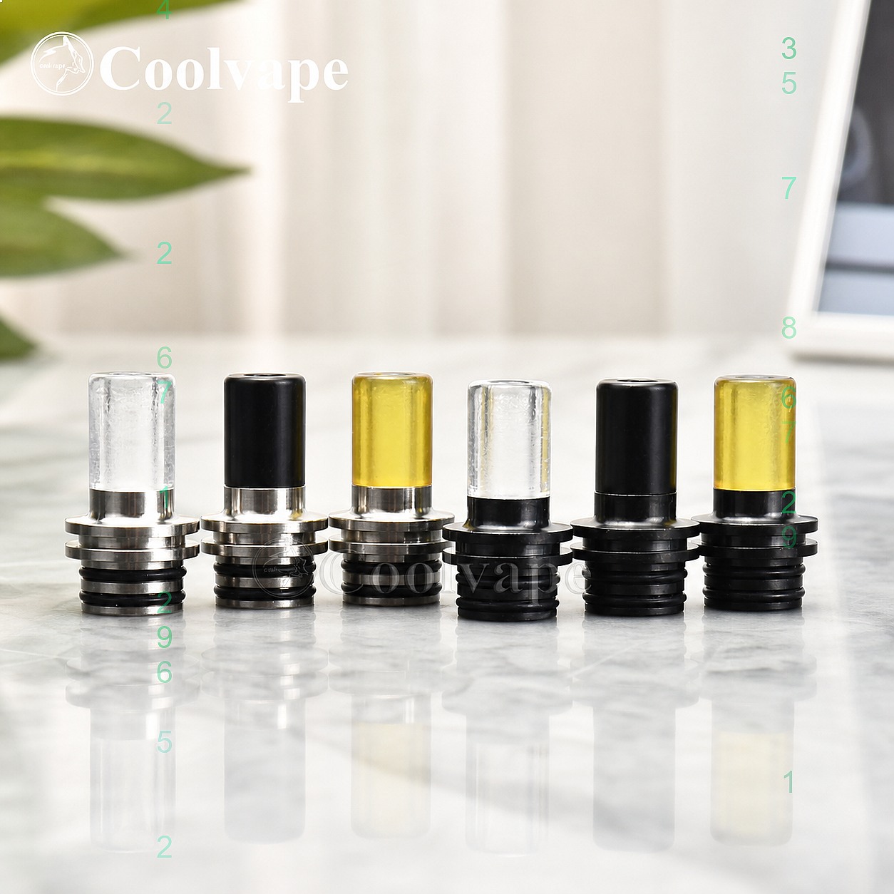 510 MTL Drip Tip Heat Resistan - Accessories For Vaping review and price