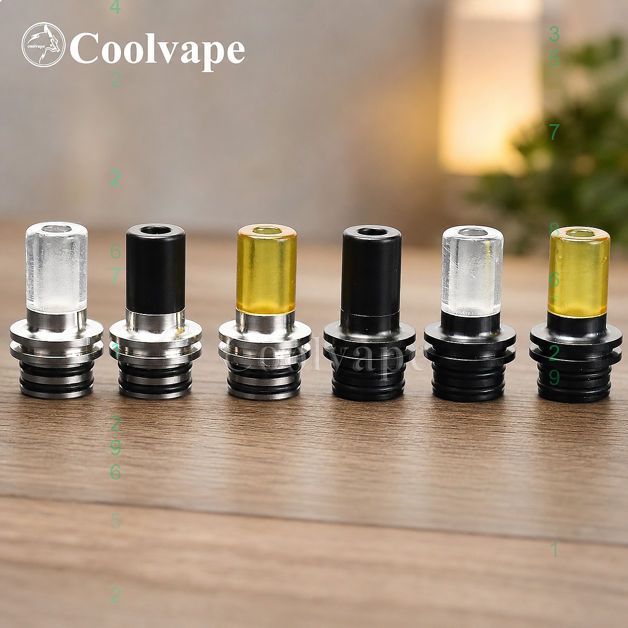 510 MTL Drip Tip Heat Resistan - Accessories For Vaping review and price