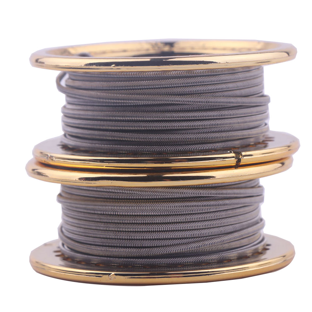 XFKM 5M/roll NI80/A1/SS316L Al - Clapton Wire Pre Built review and price