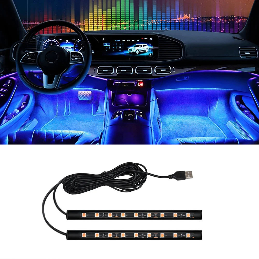 Car Neon Light Foot Light LED  - Vape Decoration review and price