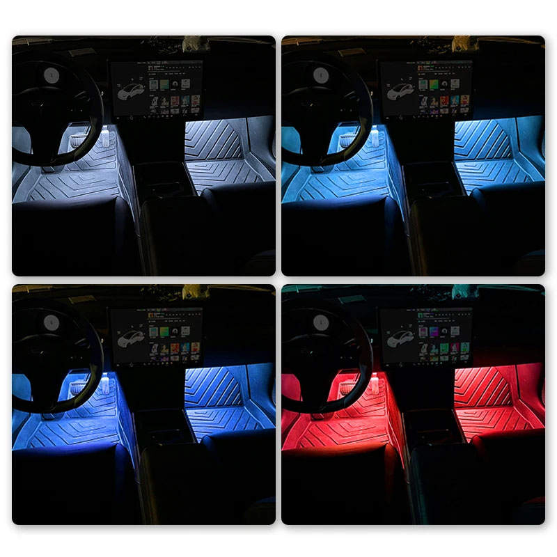 Car Neon Light Foot Light LED  - Vape Decoration review and price