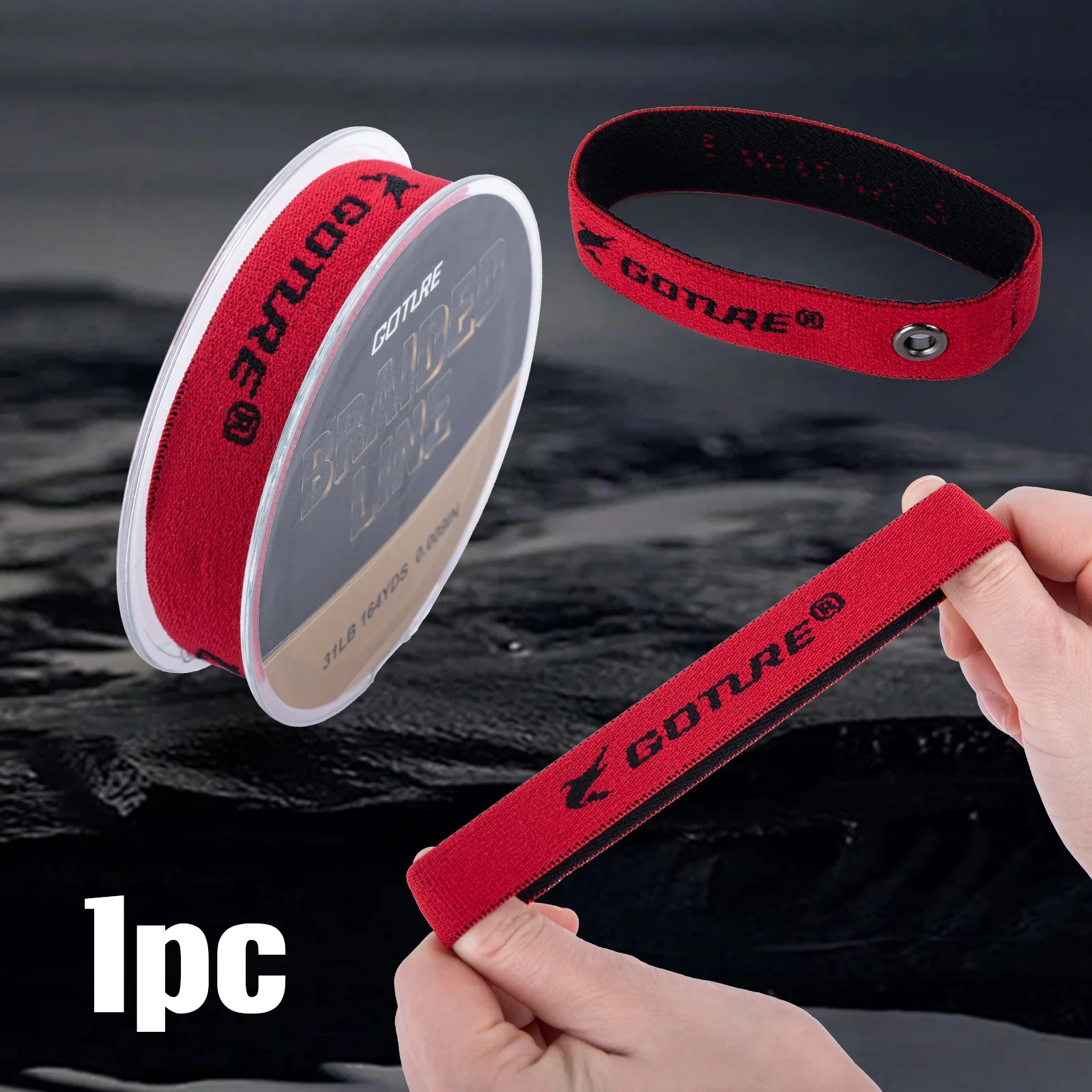 Goture 1 Pcs Pro Fishing Line  - Mesh Coil Strip review and price