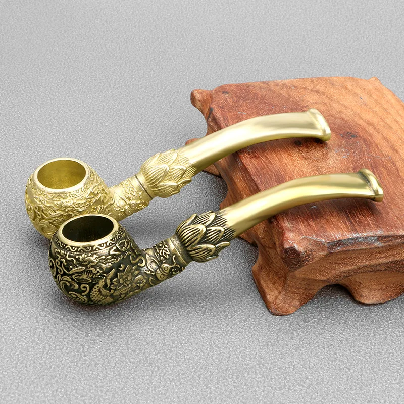 Antique Hand-carved Carp Brass - Vape Decoration review and price