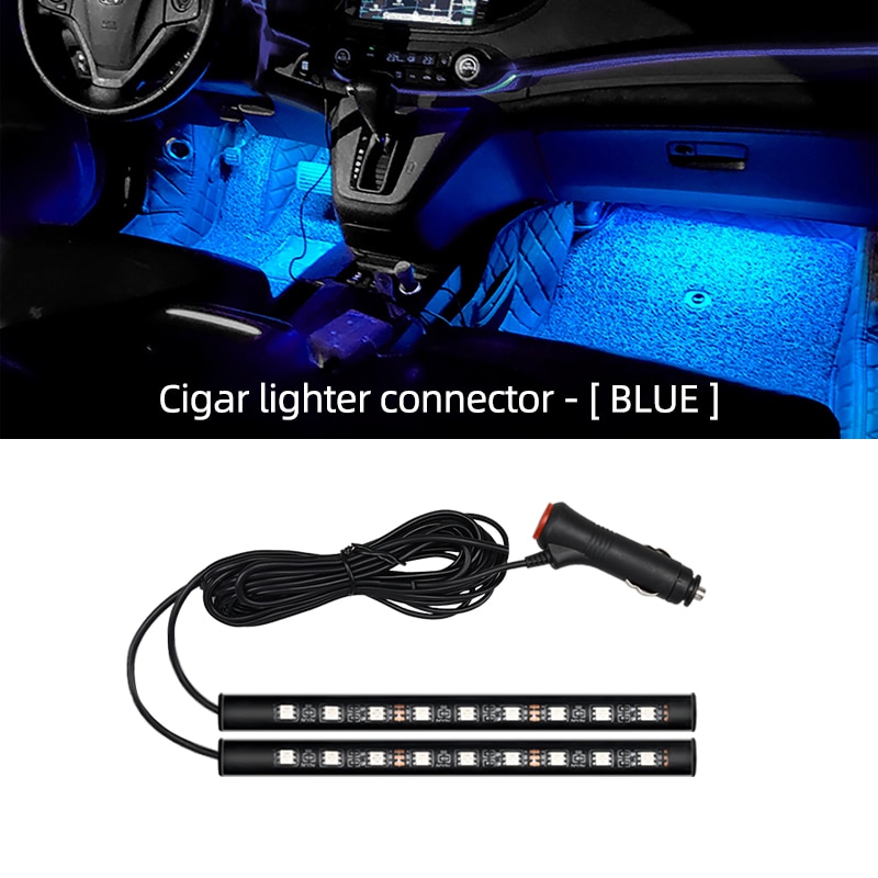 Car Neon Light Foot Light LED  - Vape Decoration review and price