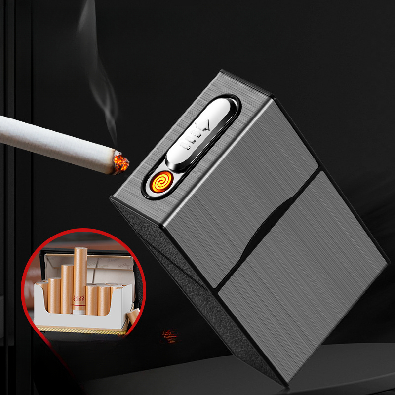 2 In 1 20 Cigarette Case Light - Accessories For Vaping review and price