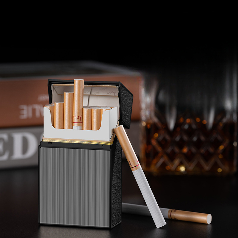 2 In 1 20 Cigarette Case Light - Accessories For Vaping review and price