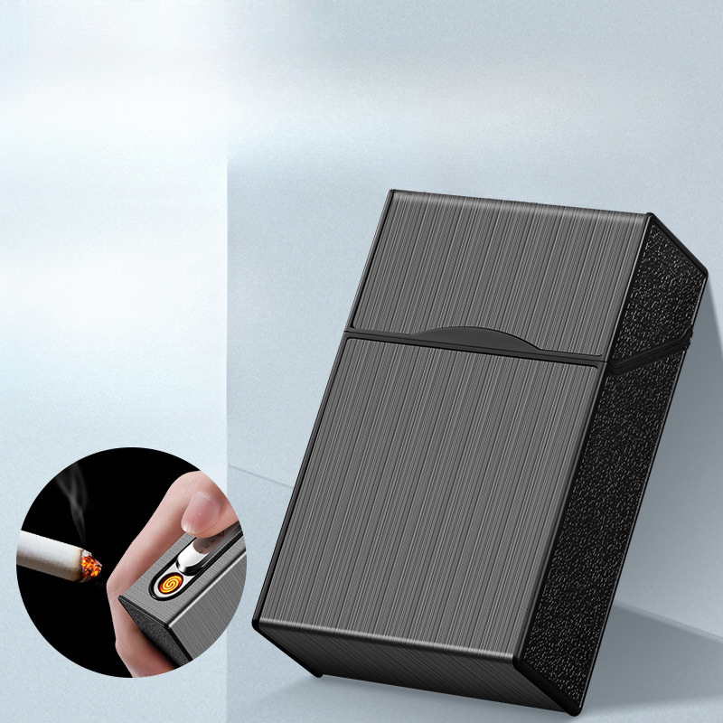 2 In 1 20 Cigarette Case Light - Accessories For Vaping review and price