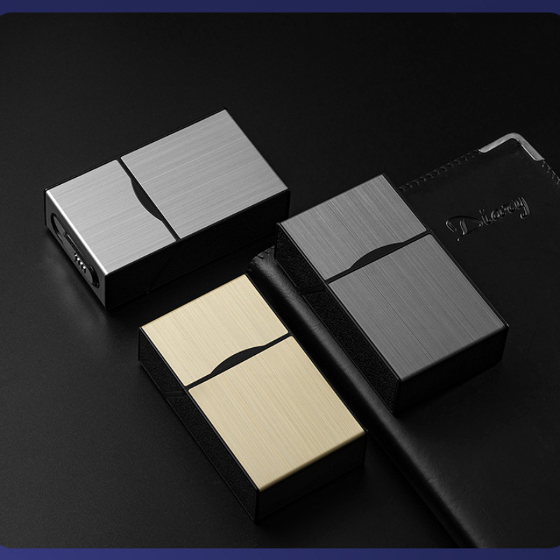 2 In 1 20 Cigarette Case Light - Accessories For Vaping review and price
