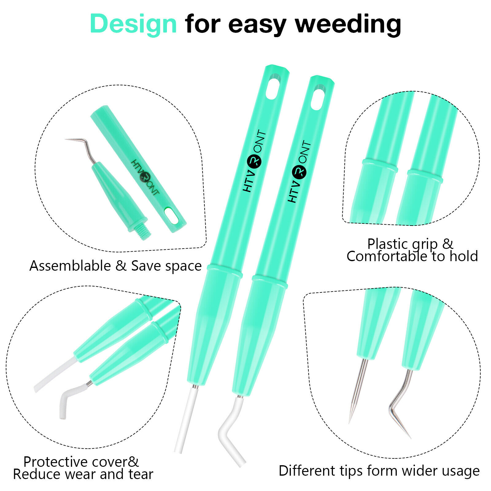 HTVRONT 4 PCS DIY Craft Weedin - Dry Herb Vaping Accessories review and price