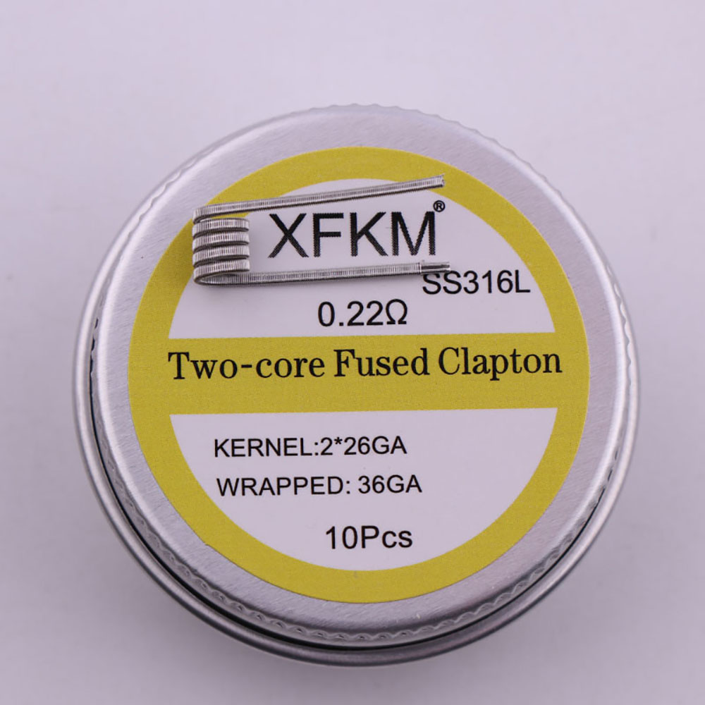 10pcs/box 3mm Spiral ID PreBui - Clapton Wire Pre Built review and price