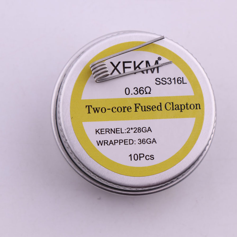 10pcs/box 3mm Spiral ID PreBui - Clapton Wire Pre Built review and price
