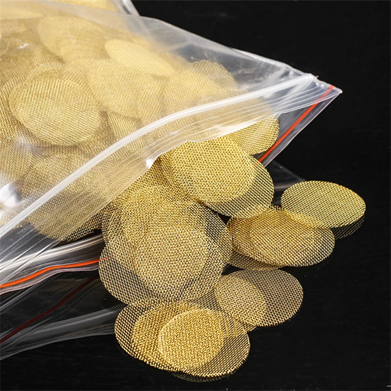 100pcs/Lot 20mm Brass Copper S - Weed Vaping Accessories review and price