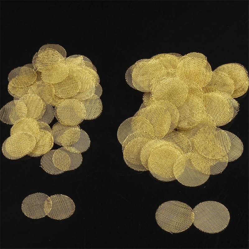 100pcs/Lot 20mm Brass Copper S - Weed Vaping Accessories review and price