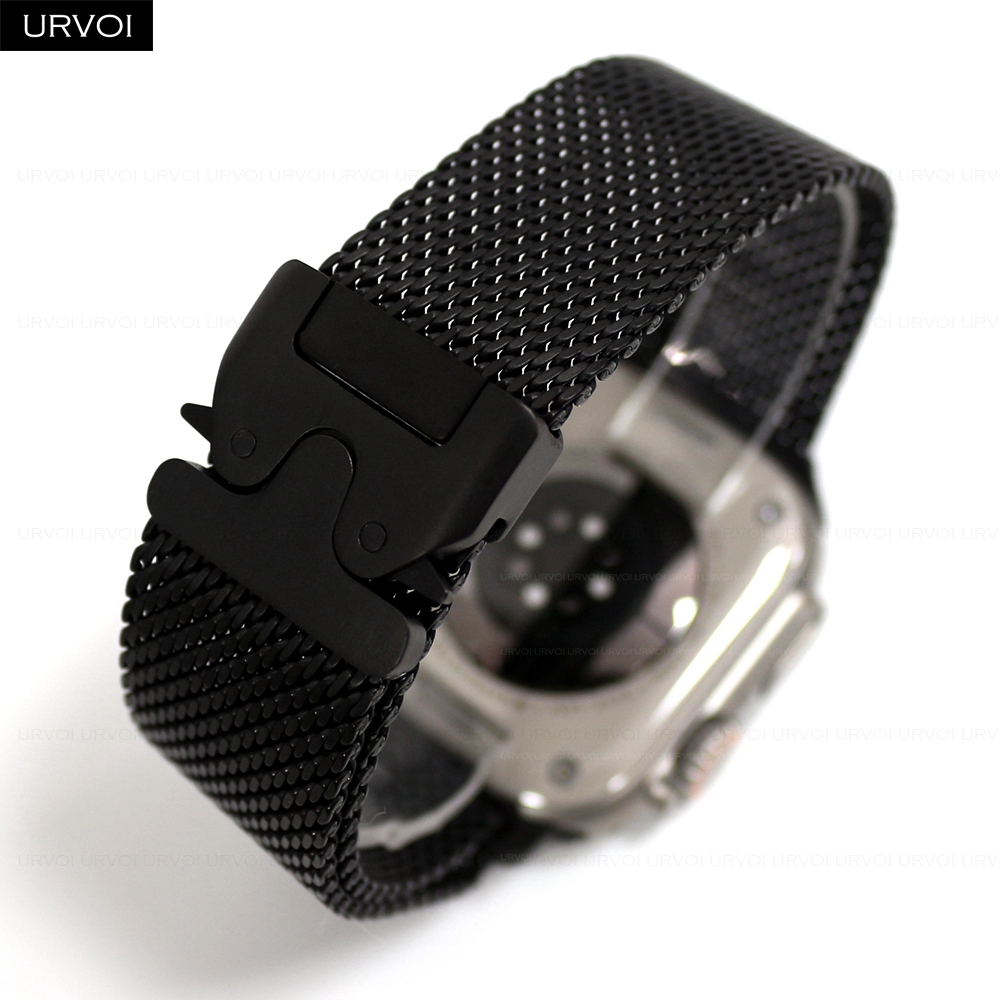URVOI Titanium Milanese loop f - Mesh Coil Strip review and price