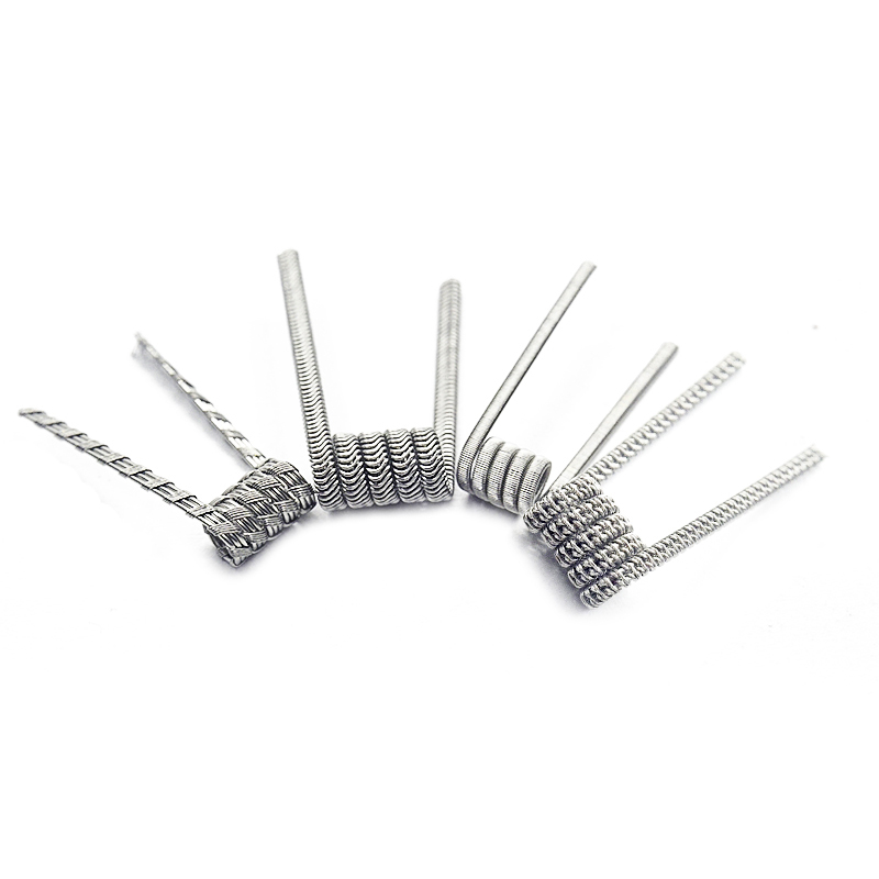 16pcs NI80 Fused Clapton Prebu - Clapton Wire Pre Built review and price