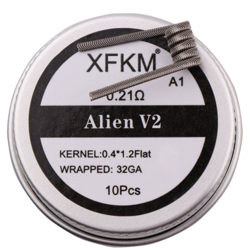 NEW XFKM NI80/A1/SS316L 10pcs/ - Clapton Wire Pre Built review and price