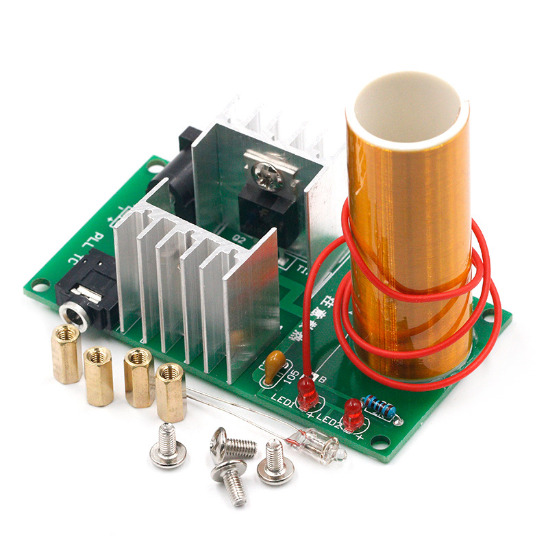 Mini Tesla Coil DIY Electronic - Coil Building Kit review and price