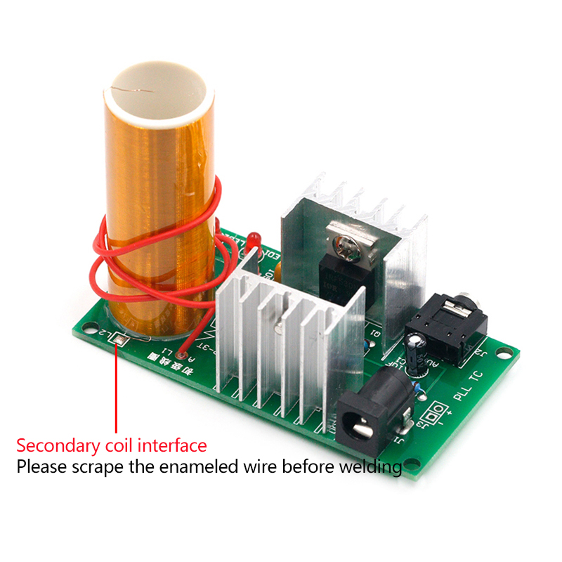 Mini Tesla Coil DIY Electronic - Coil Building Kit review and price