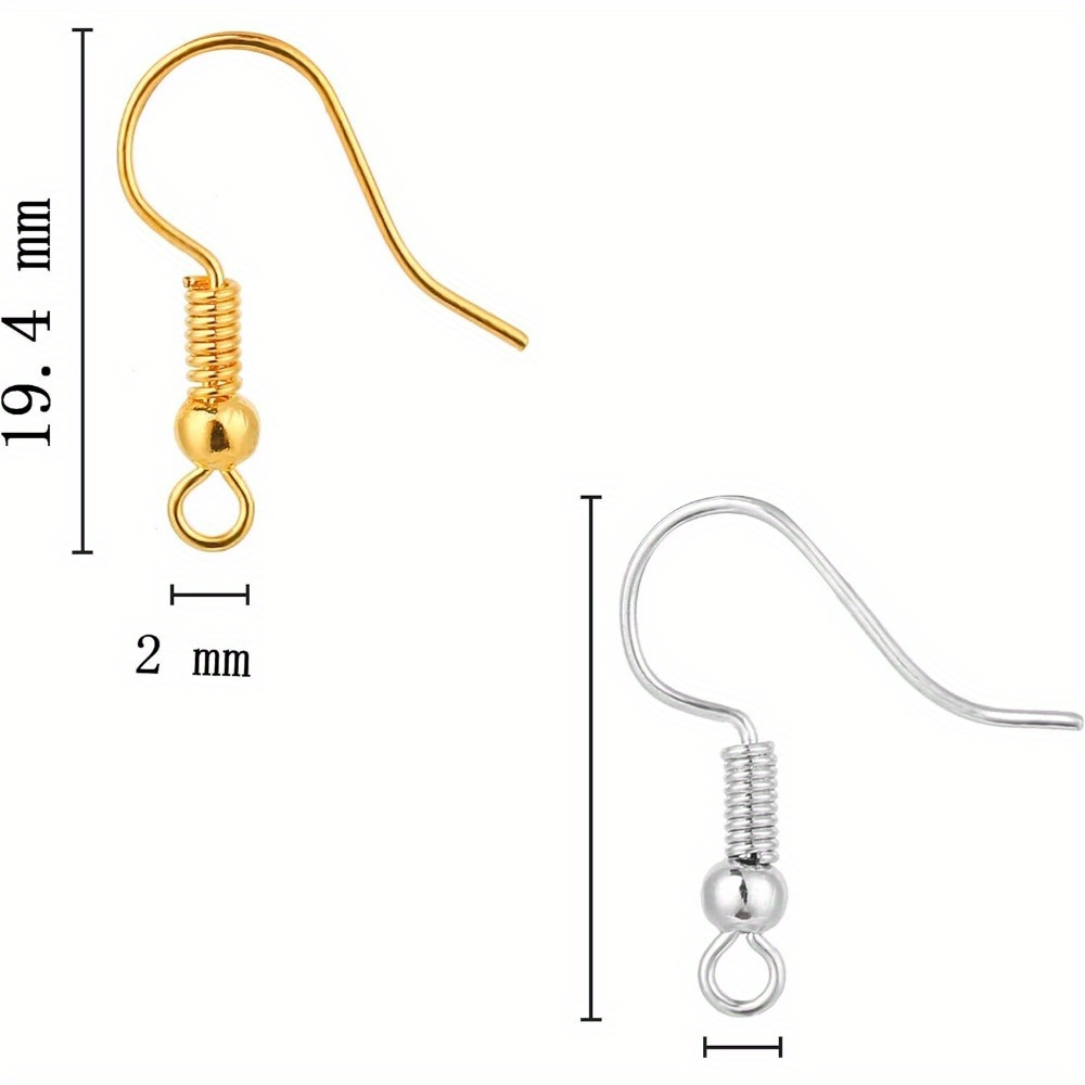 200Pieces Earring Hooks, Fish  - Coil Building Kit review and price